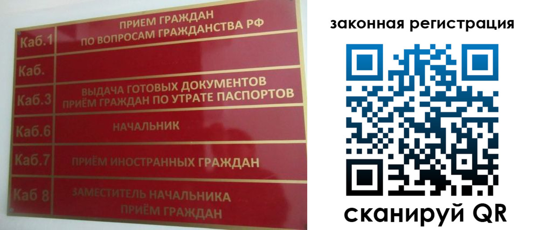 прописка иностранных граждан в Видном